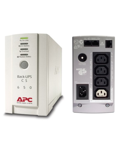 BK650EI APC Back-UPS 650 ВА. Источник бесперебойного питания. APC в Камышине