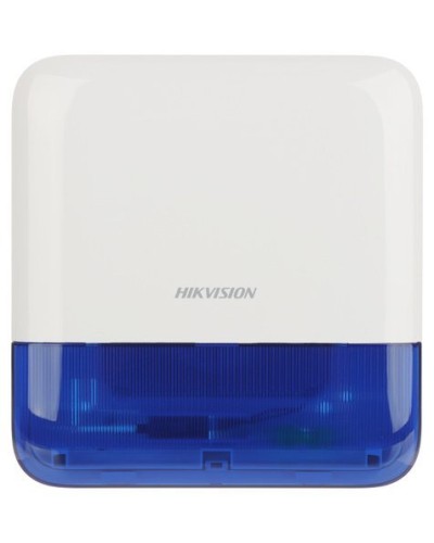 DS-PS1-E-WE Blue Indicator. Оповещатель свето-звуковой радиоканальный уличный. AX PRO Hikvision в Камышине