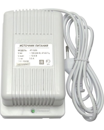 AT-12/30 (белый). Источник стабилизированного питания. AccordTec в Камышине