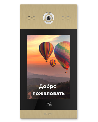 AA-14FB GOLD. Вызывная панель подъездного IP-домофона. BAS-IP в Камышине
