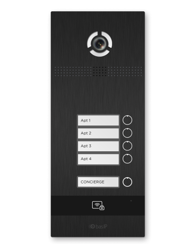 BI-04FB BLACK. Вызывная панель IP-домофона. BAS-IP в Камышине