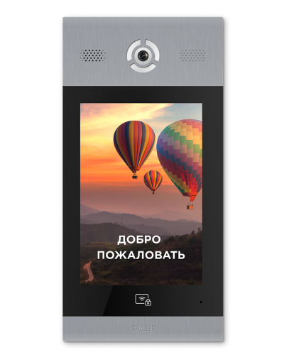 AA-14FB SILVER. Вызывная панель подъездного IP-домофона. BAS-IP в Камышине