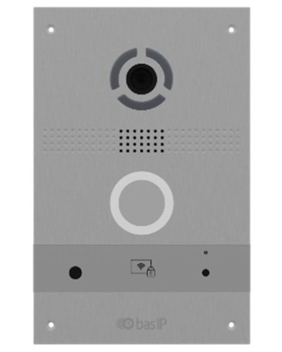 AV-08FB SILVER. Вызывная панель IP-домофона. BAS-IP в Камышине