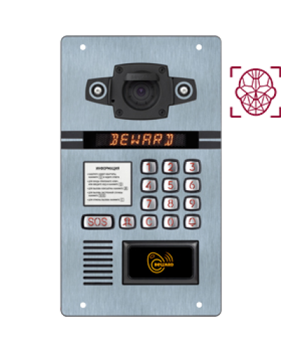 DKS15135 (2Мп, 2.1мм). Вызывная панель подъездного IP-домофона. Beward в Камышине