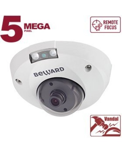 B5320DMR (16мм). Видеокамера IP купольная. Beward в Камышине
