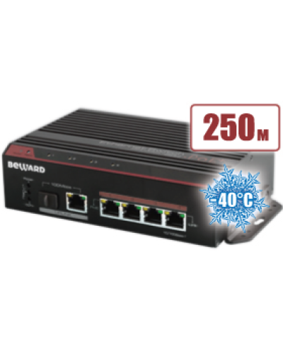 STP-411HP. Коммутатор 4-портовый. Beward в Камышине