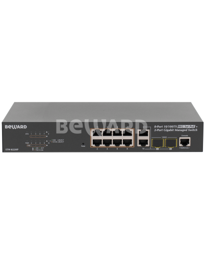 STW-822HP. Коммутатор 8-портовый. Beward в Камышине