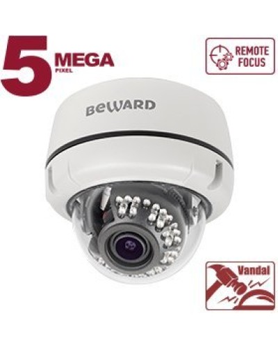 B5350DVZ (2.7-13.5мм). Видеокамера IP купольная. Beward в Камышине