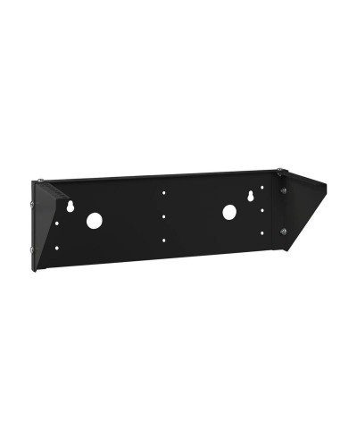 NC-3U-V-BK (12025c). Кронштейн настенный вертикальный 19 3U, цвет черный. CABEUS в Камышине