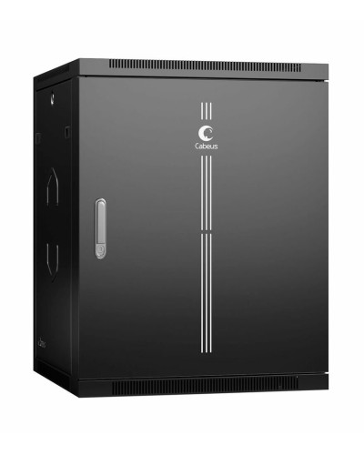 SH-05F-15U60/60m-R-BK (10746c). Шкаф телекоммуникационный 19 настенный 15U. CABEUS в Камышине