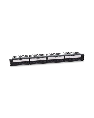 PL-24-KJ-RJ45-Cat.6-180T (11831c): Патч-панель 19" (1U), 24 порта RJ-45, категория 6, с задним кабельным организатором в Камышине