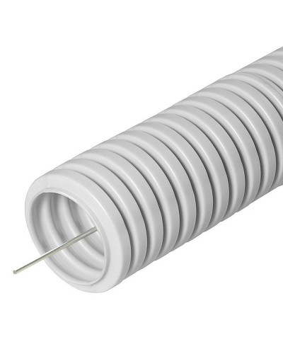 FCPL-16-PVC-100-1-GY (11227c): Труба гофрированная гибкая, лёгкая с протяжкой в Камышине