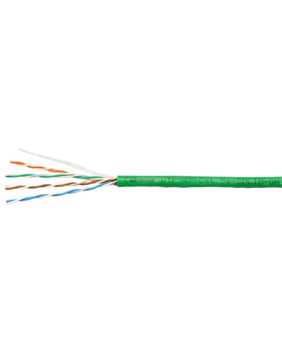 UTP-4P-Cat.5e-SOLID-LSLTx-GN (10990c). Кабель «витая пара» (LAN) для структурированных систем связи. CABEUS в Камышине