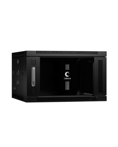 SH-05F-6U60/35-BK (8608c). Шкаф телекоммуникационный 19 настенный 6U. CABEUS в Камышине