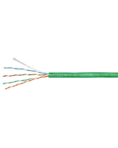 UTP-4P-Cat.5e-SOLID-LSZH-GN (9779c). Кабель «витая пара» (LAN) для структурированных систем связи. CABEUS в Камышине
