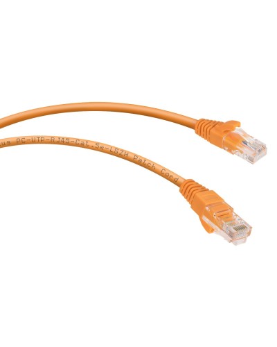 PC-UTP-RJ45-Cat.5e-0.3m-OR-LSZH (9519c), оранжевый. Патч-корд медный. CABEUS в Камышине