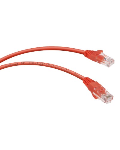 PC-UTP-RJ45-Cat.6-0.3m-RD (8689c), красный. Патч-корд медный. CABEUS в Камышине