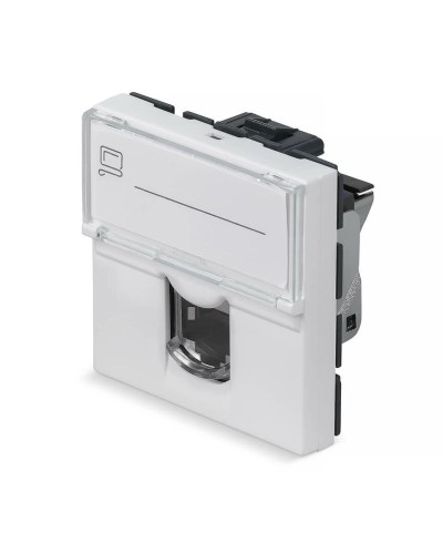 KJ-RJ45-Cat.6-SH-180T-FP-L-45 (11843c): Вставка Keystone Jack RJ-45 в Камышине