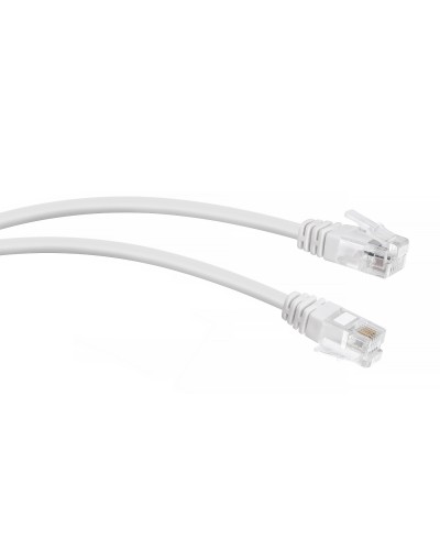PC-TEL-RJ12-1.5m (7888c), белый. Патч-корд медный. CABEUS в Камышине