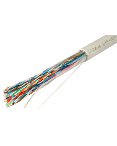 UTP-25P-Cat.5-IN-LSZH (10167c). Кабель «витая пара» (LAN) для структурированных систем связи. CABEUS в Камышине