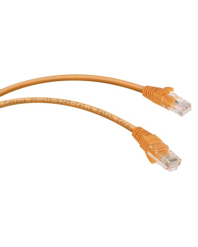PC-UTP-RJ45-Cat.6-0.5m-OR (8697c), оранжевый. Патч-корд медный. CABEUS в Камышине