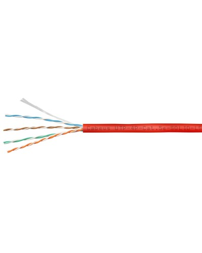 UTP-4P-Cat.5e-SOLID-LSZH-RD (9778c). Кабель «витая пара» (LAN) для структурированных систем связи. CABEUS в Камышине