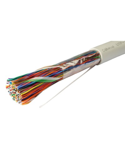 UTP-50P-Cat.3-IN (7282c). Кабель «витая пара» (LAN) для структурированных систем связи. CABEUS в Камышине