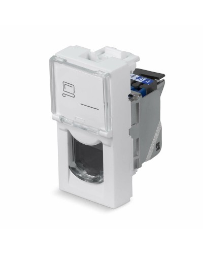 KJ-RJ45-Cat.6-SH-180T-FP-L-22,5 (11841c): Вставка Keystone Jack RJ-45 в Камышине