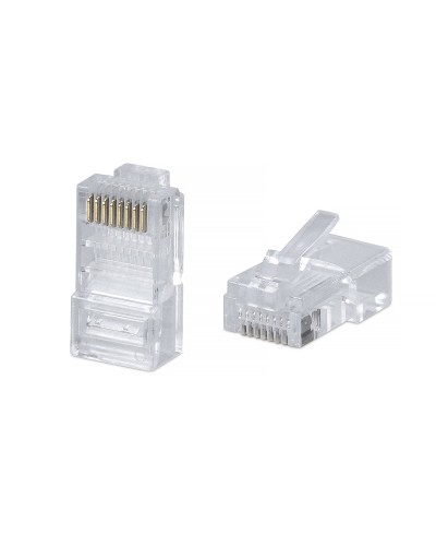 8P8C (100 шт) (7009c). Разъем RJ-45. CABEUS в Камышине