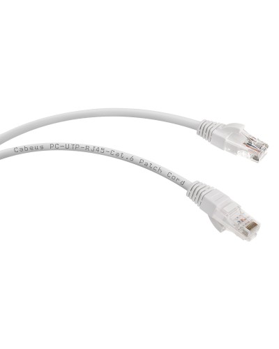 PC-UTP-RJ45-Cat.6-3m (7269c), серый. Патч-корд медный. CABEUS в Камышине