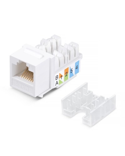 KJ-RJ45-Cat.6-90-SW (10071c): Вставка Keystone Jack RJ-45 в Камышине