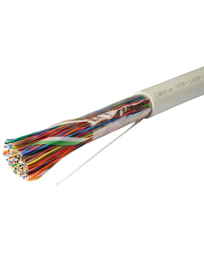 UTP-100P-Cat.3-IN (7284c). Кабель «витая пара» (LAN) для структурированных систем связи. CABEUS в Камышине