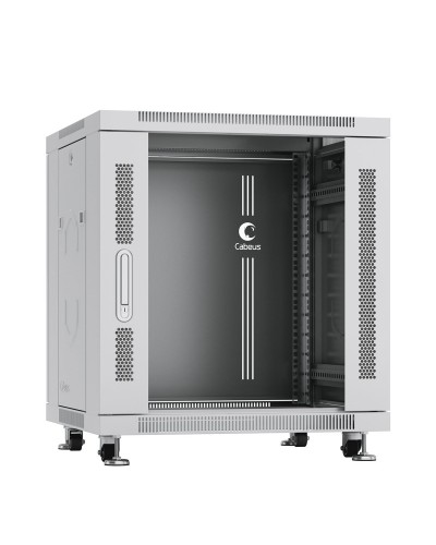 SH-05C-12U60/60 (7645c). Шкаф телекоммуникационный 19 напольный 12U. CABEUS в Камышине