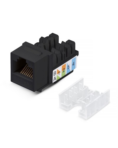 KJ-RJ45-Cat.5e-90-SW-BK (10101c): Вставка Keystone Jack RJ-47 в Камышине