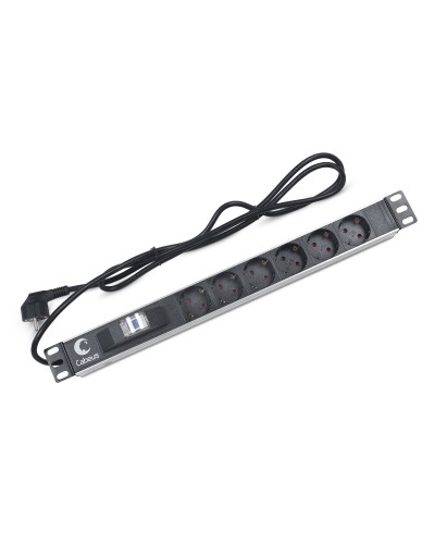 PDU-6P-B-2EU (7292c). Блок розеток 19. CABEUS в Камышине