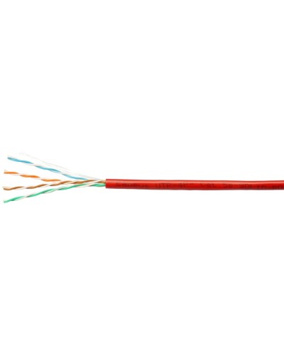 UTP-4P-Cat.5e-SOLID-LSZH-RD-100 (9778c-5). Кабель «витая пара» (LAN) для структурированных систем связи. CABEUS в Камышине
