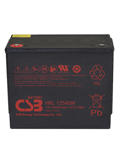 CSB HRL 12540W FR. Аккумулятор герметичный свинцово-кислотный. CSB в Камышине
