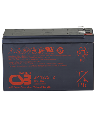 CSB GP 1272(28W) F2. Аккумулятор герметичный свинцово-кислотный. CSB в Камышине