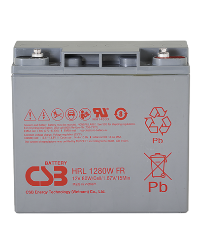 CSB HRL 12280W FR. Аккумулятор герметичный свинцово-кислотный. CSB в Камышине