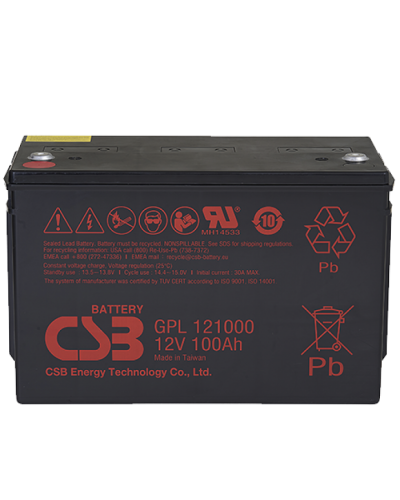 CSB GPL 121000. Аккумулятор герметичный свинцово-кислотный. CSB в Камышине