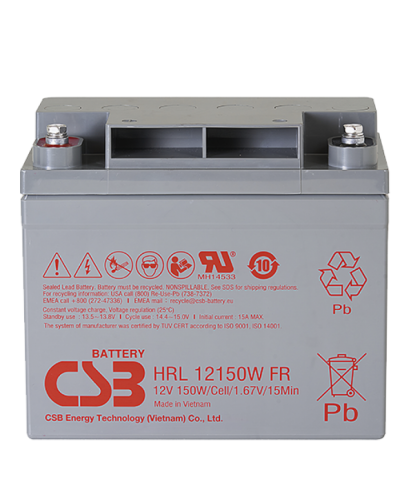 CSB HRL 12150W FR. Аккумулятор герметичный свинцово-кислотный. CSB в Камышине
