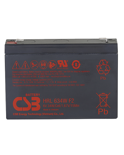 CSB HRL 634W FR. Аккумулятор герметичный свинцово-кислотный. CSB в Камышине
