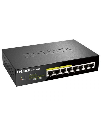 DGS-1008P/E1A. Коммутатор. D-Link в Камышине