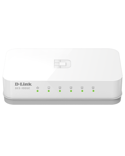 DES-1005C/B1A. Коммутатор с 5 портами 10/100Base-TX. D-Link в Камышине