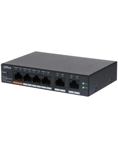 DH-CS4006-4ET-60. Сетевой PoE коммутатор. Dahua в Камышине