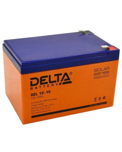 Delta GEL 12-15. Аккумулятор герметичный свинцово-кислотный. Delta в Камышине