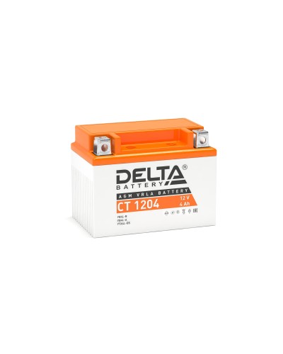 Delta CT 1204. Аккумулятор герметичный свинцово-кислотный стартерный. Delta в Камышине