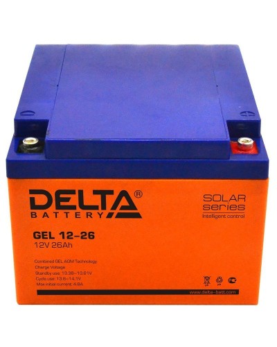 Delta GEL 12-26. Аккумулятор герметичный свинцово-кислотный. Delta в Камышине