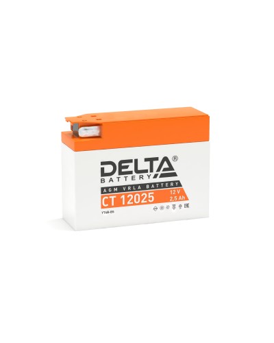 Delta CT 12025. Аккумулятор герметичный свинцово-кислотный стартерный. Delta в Камышине