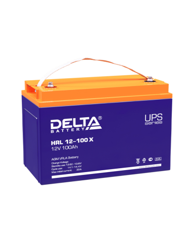 Delta HRL 12-100 X. Аккумулятор герметичный свинцово-кислотный. Delta в Камышине